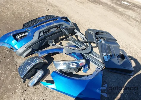 2020 Ford Explorer St from USA, damaged, VIN 1FM5K8GC5LGB80677